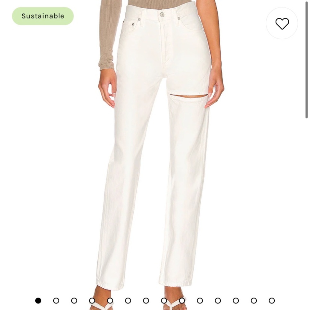 NEW WITH TAGS - NEVER WORN AGOLDE LANA JEAN MID RISE VINTAGE STRAIGHT